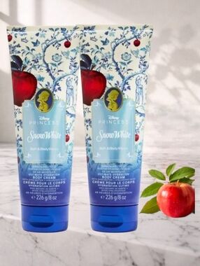Disney Princess Snow White Bath Body Works Ultimate Hydration Body Cream Duo NWT
